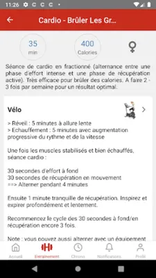 XL Fitness Moirans android App screenshot 1